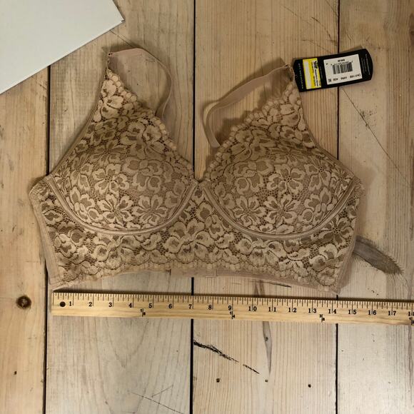 Maidenform NWT Women's Wireless Convertible Foam Cups Beige Bra Size 40B - Picture 6 of 6